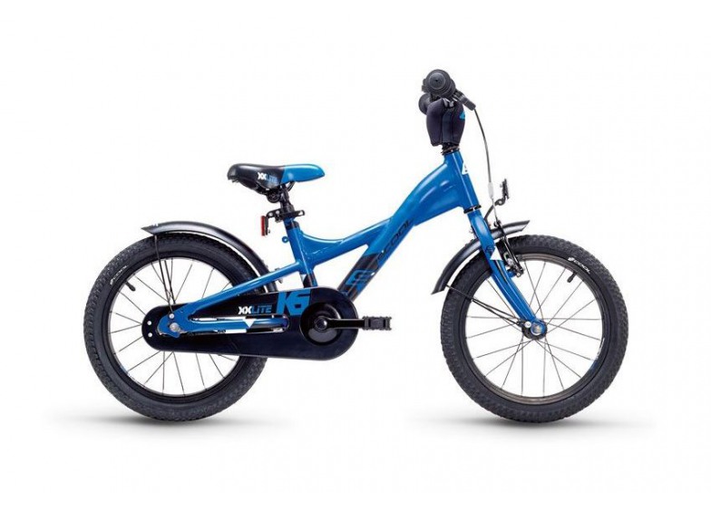 Купить Детский велосипед Scool XXlite alloy 16 Синий (2018)