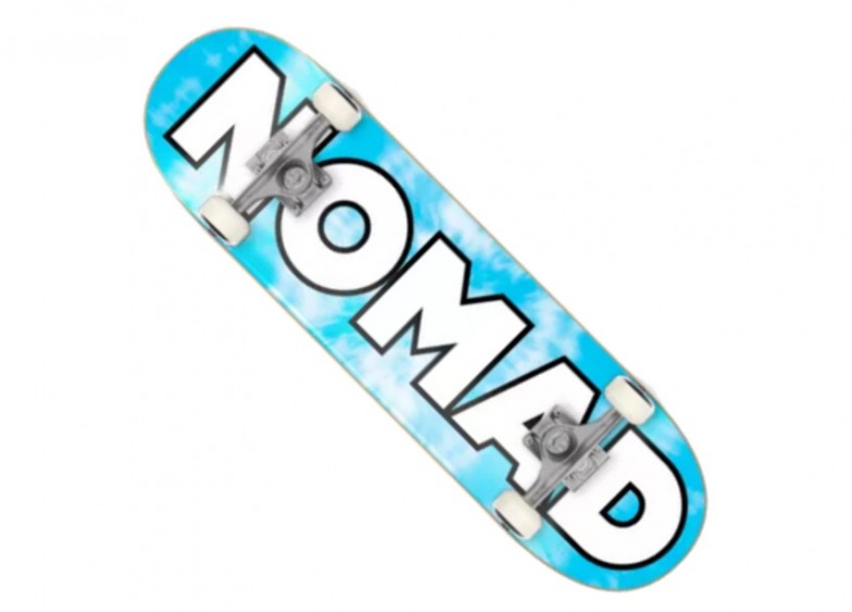 Купить Скейтборд NOMAD Chrome Dye Blue