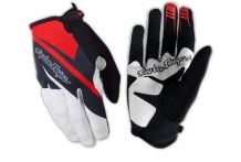 Troy Lee Designs TLD Ace Gloves white/red