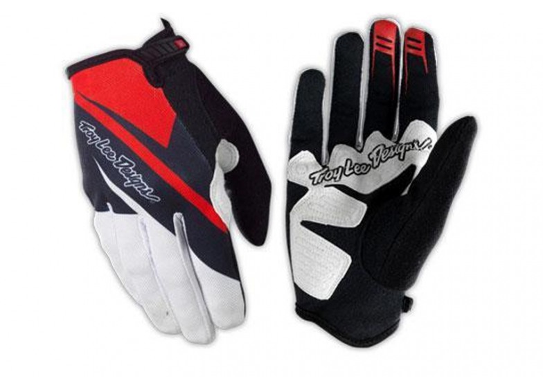 Купить Troy Lee Designs TLD Ace Gloves white/red