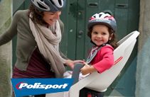 Снижение цен на детские велокресла Polisport!