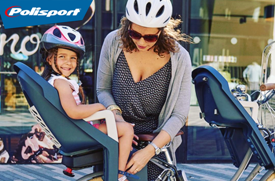 Велокресла Polisport: путешествуйте всей семьей!