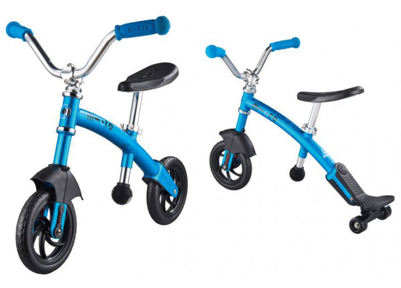 Купить Беговел Micro G-bike Chopper Deluxe синий