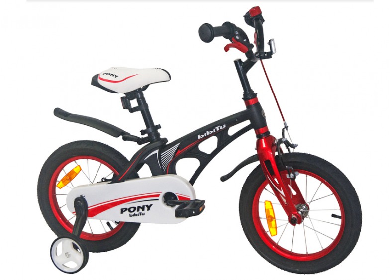 Купить Детский велосипед BiBiTu Pony 18 Черн. (2020)