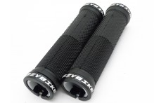 CrazyBike Lock-On Black/Black