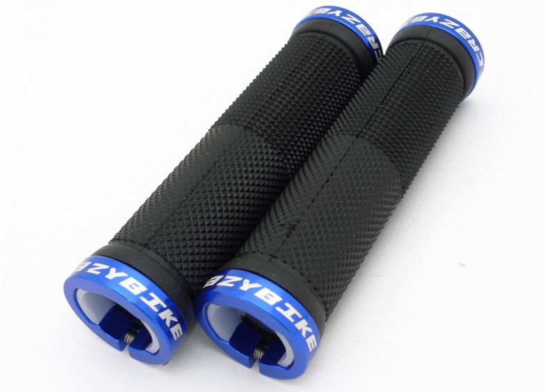 Купить CrazyBike Lock-On Black/Blue