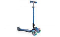Самокат Globber Elite Deluxe Lights Синий