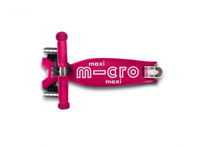 Купить Самокат Micro Maxi Deluxe LED Розовый