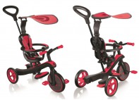 Купить Трёхколесный велосипед Globber Trike Explorer 4 в 1 Красный