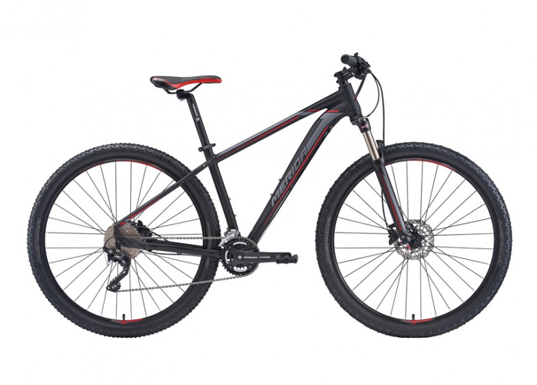 Купить Велосипед Merida Big.Nine 80-D Black/Red (2020)