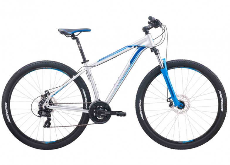 Купить Велосипед Merida Big.Nine 10-MD Silver/Blue (2020)