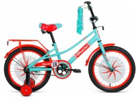 Купить Детский велосипед Forward Azure 18 зел.-красн. (2020)
