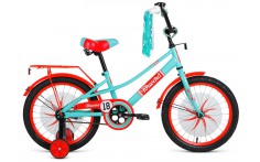 Детский велосипед Forward Azure 18 зел.-красн. (2020)