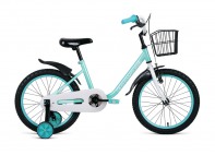 Купить Детский велосипед Forward Barrio 18 голубой (2019)
