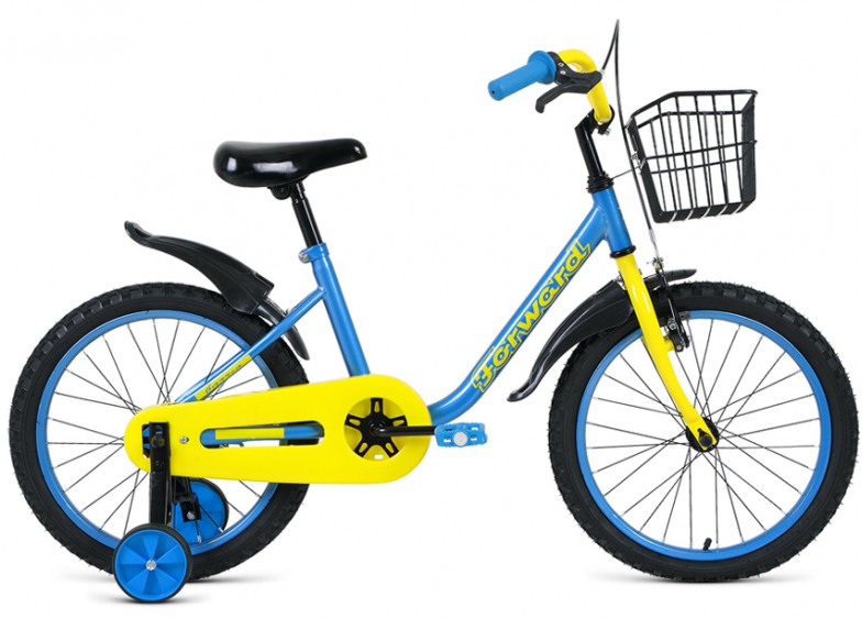 Купить Детский велосипед Forward Barrio 18 син. (2020)