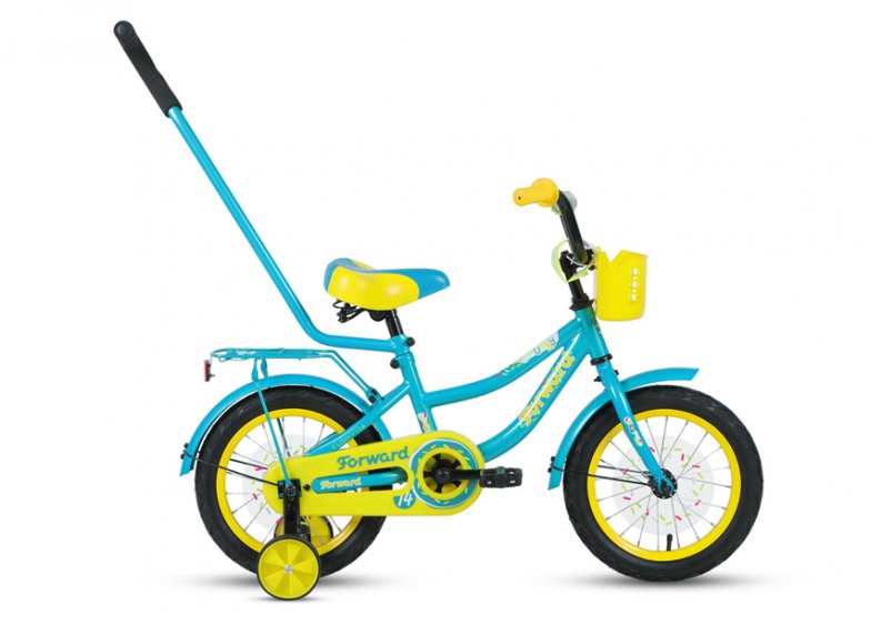 Купить Детский велосипед Forward Funky 14 бирюз. (2020)