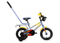 Купить Детский велосипед Forward Meteor 12 серо-гол.-оранж. (2020)