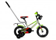 Купить Детский велосипед Forward Meteor 12 серо-зелен. (2020)