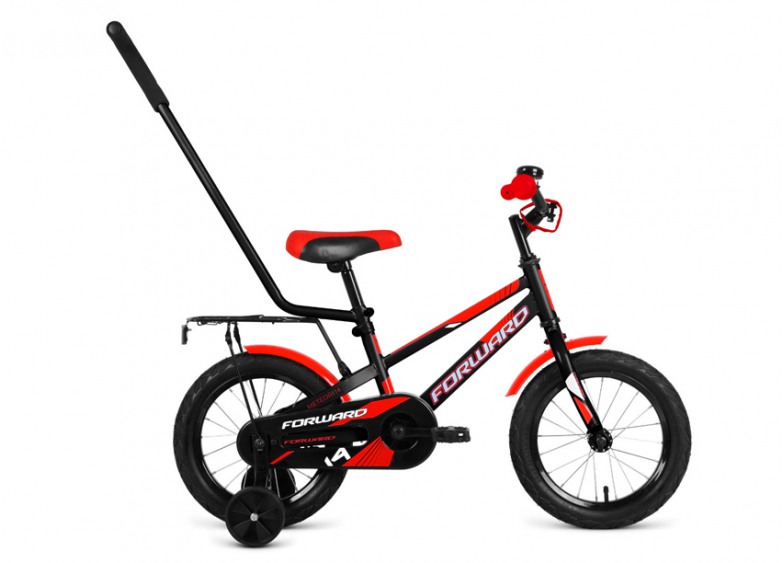 Купить Детский велосипед Forward Meteor 14 черн. (2020)
