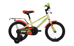 Детский велосипед Forward Meteor 16 сер.-зелен. (2020)