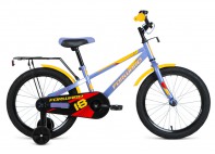 Купить Детский велосипед Forward Meteor 18 сер.-гол./оранж. (2020)