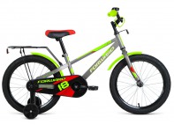 Купить Детский велосипед Forward Meteor 18 сер.-зелен. (2020)