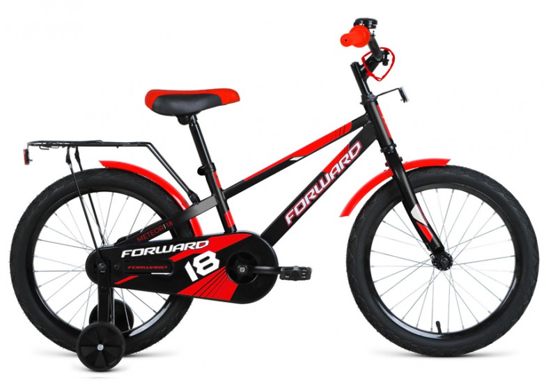 Купить Детский велосипед Forward Meteor 18 черн. (2020)