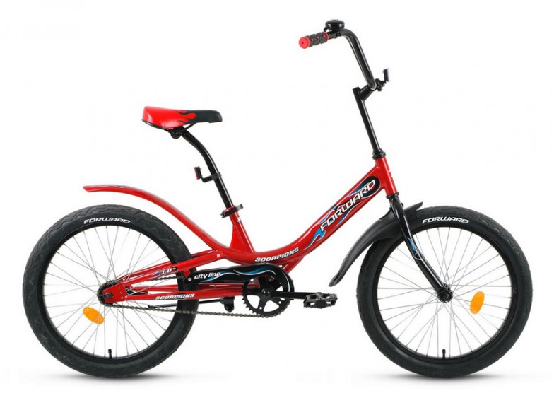 Купить Детский велосипед Forward Scorpions 20 1.0 красн. (2020)