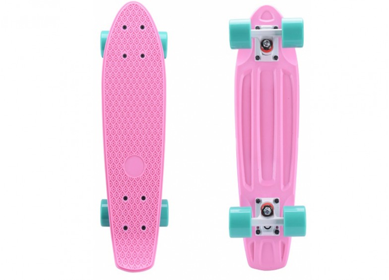 Купить Скейт Мини-круизер Plank Miniboard Розовый