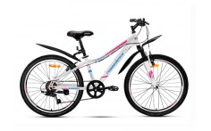 Велосипед Nameless S4100W бел./роз. (2021)