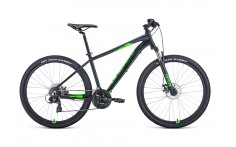 Велосипед Forward Apache 27,5 2.2 disc черн./зелен. (2021)