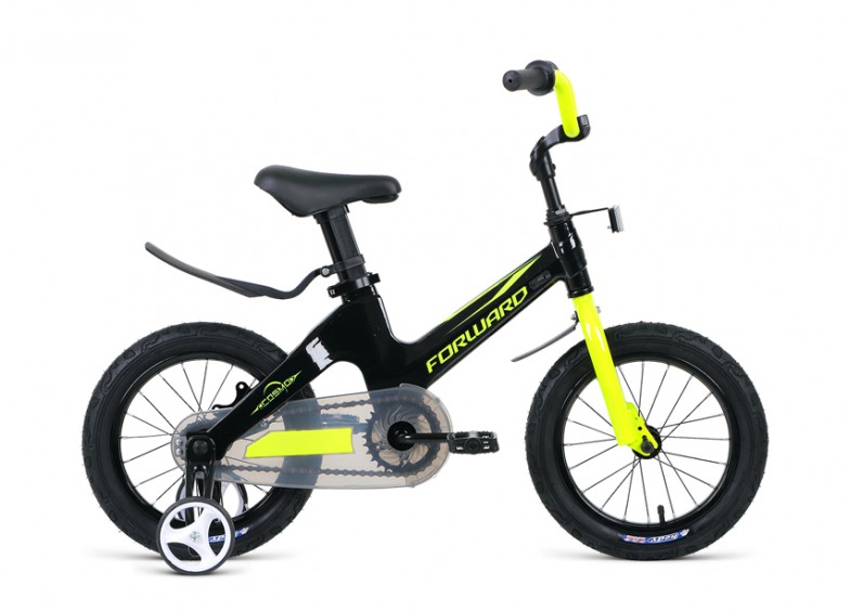Купить Детский велосипед Forward Cosmo 14 черн./зел. (2021)