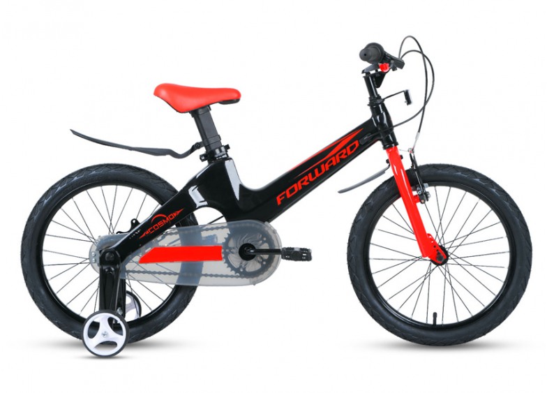 Купить Детский велосипед Forward Cosmo 16 2.0 черн./красн. (2021)