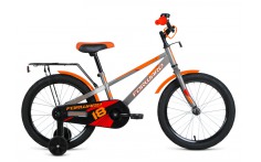 Детский велосипед Forward Meteor 18 сер./оранж. (2021)