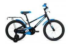 Детский велосипед Forward Meteor 18 черн./син. (2021)