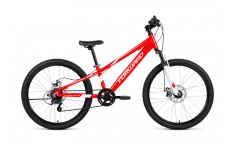 Велосипед Forward Rise 24 2.0 disc красн. (2021)