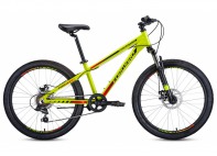 Купить Велосипед Forward Twister 24 2.0 disc желт. (2021)