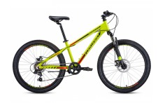 Велосипед Forward Twister 24 2.0 disc желт. (2021)