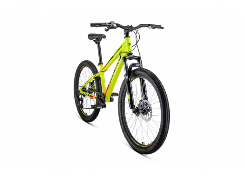 Купить Велосипед Forward Twister 24 2.0 disc желт. (2021)