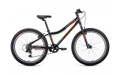 Велосипед Forward Titan 24 1.2 черн.-оранж. (2021)