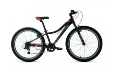 Велосипед Forward Twister 24 1.2 черн.-оранж. (2021)