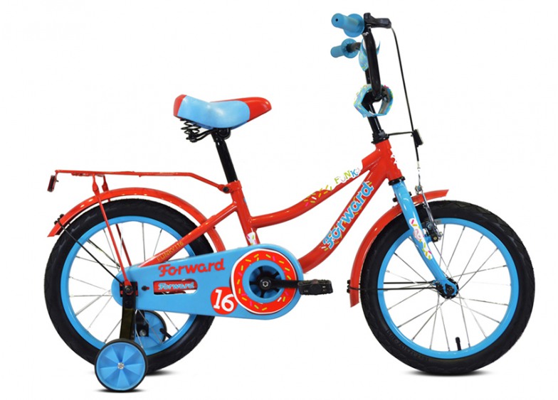Купить Детский велосипед Forward Funky 16 красн.-гол. (2021)