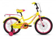 Купить Детский велосипед Forward Funky 18 желт.-фиол. (2021)