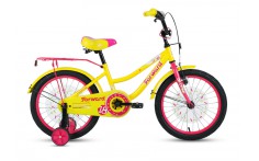 Детский велосипед Forward Funky 18 желт.-фиол. (2021)