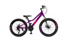 Велосипед Hogger Urban 24 пурпурн. (2021)