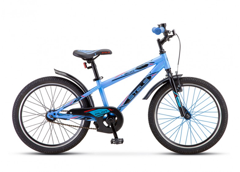 Купить Детский велосипед Stels Pilot-200 Gent 20 син. (2022)