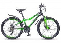 Купить Велосипед Stels Navigator-410 MD 21-sp черн-зел. (2023)