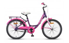 Детский велосипед Stels Pilot-250 Lady пурпурн. (2023)