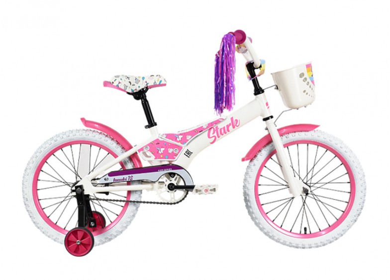 Купить Велосипед Stark Tanuki 18 Girl бел. (2023)