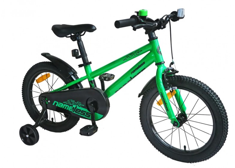 Купить Детский велосипед Nameless Sport 16 зел. (2023)